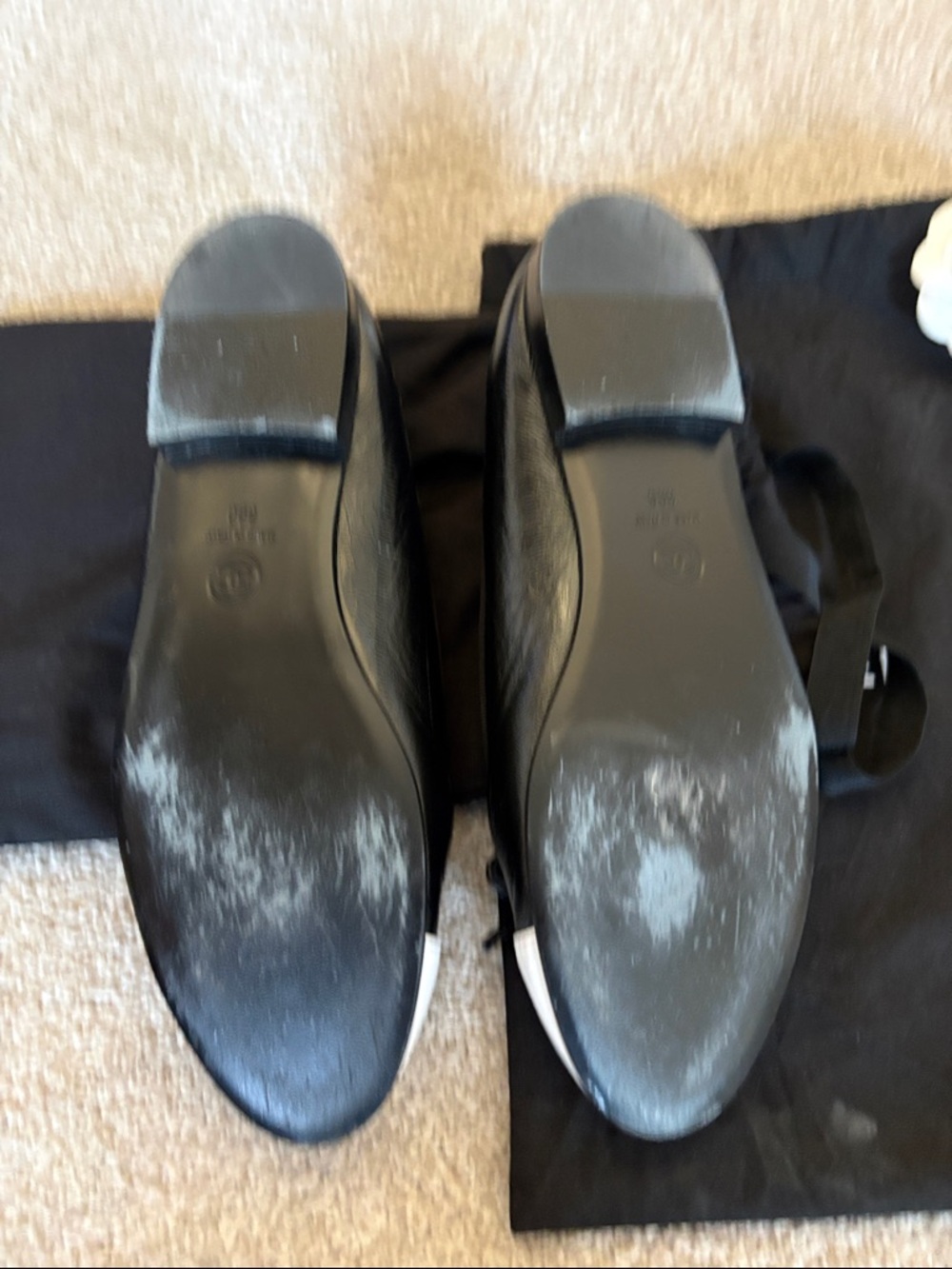 Chanel Black & White Ballet Flats (Matthieu Blazy collection) - Picture 3 of 5